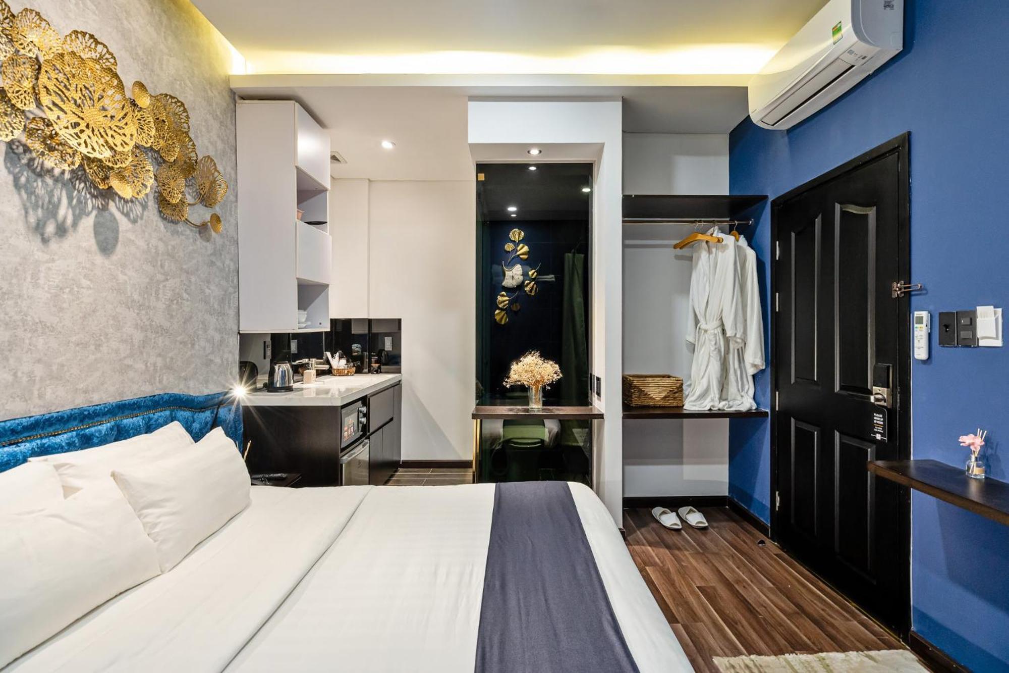 Kunkin Luxury Hotel & Apartment Хошимин Екстериор снимка
